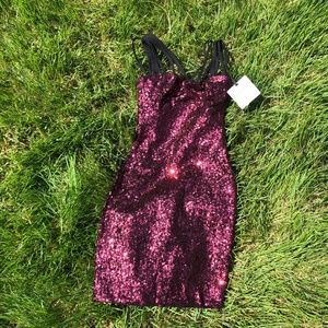 NWT Valentino Sequin Dress